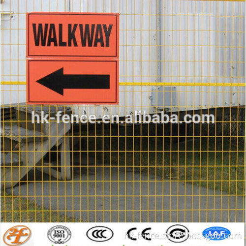 heavy duty construction site event site temporary fence panels